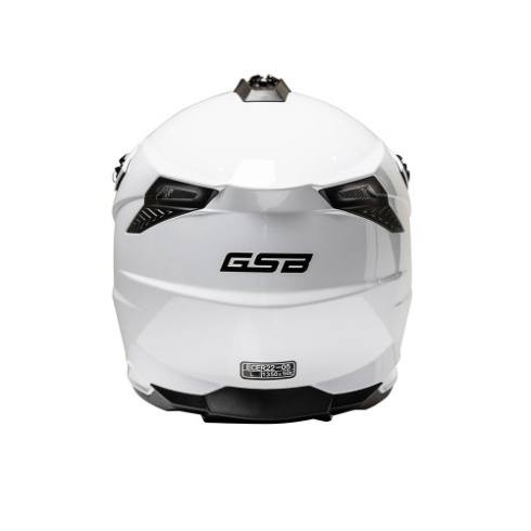 Шлем кроссовый GSB XP-20 WHITE GLOSSY, L